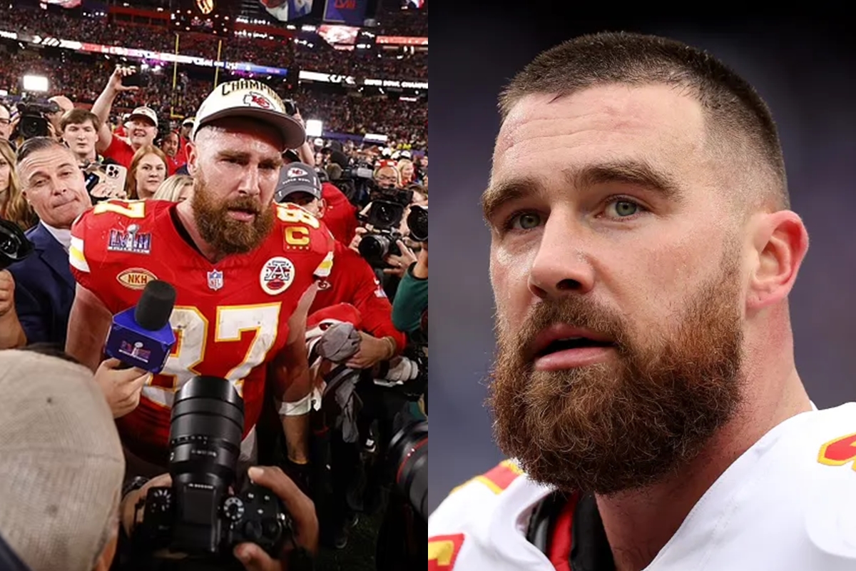 Travis Kelce 2024 Speech At Rally Today Rosa Wandie