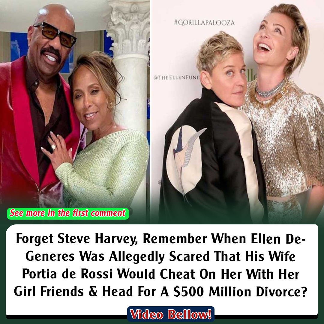 Forget Steve Harvey, Remember When Ellen DeGeneres Was Allegedly Scared ...