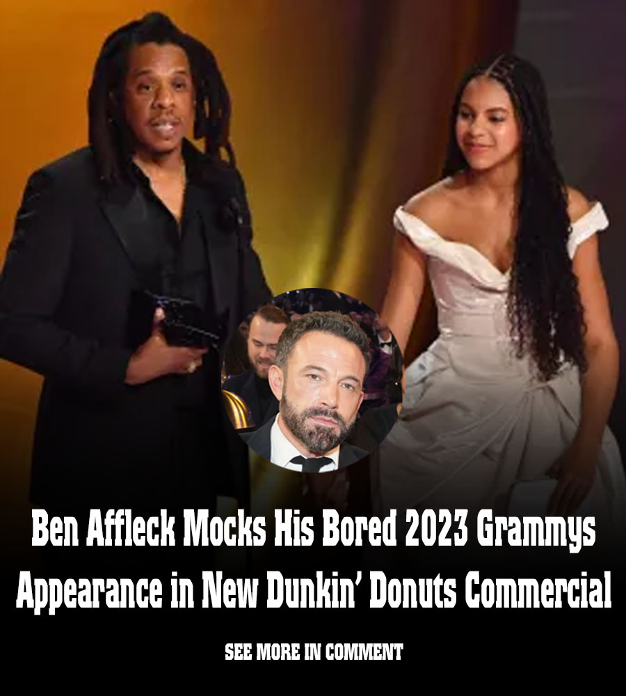 Ben Affleck Mocks His Bored 2023 Grammys Appearance In New Dunkin Donuts Commercial News 8900