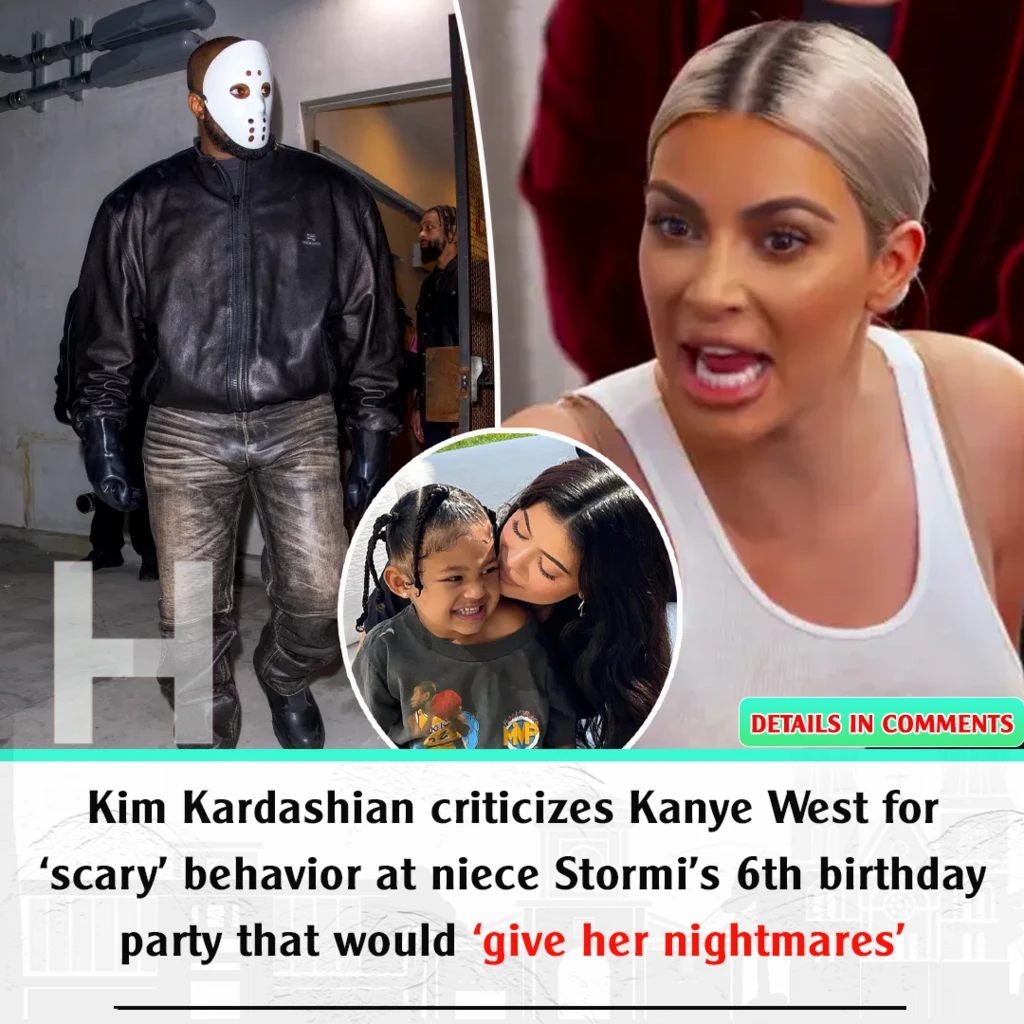 Kim Kardashian criticizes Kanye West for ‘scary’ behavior at niece ...