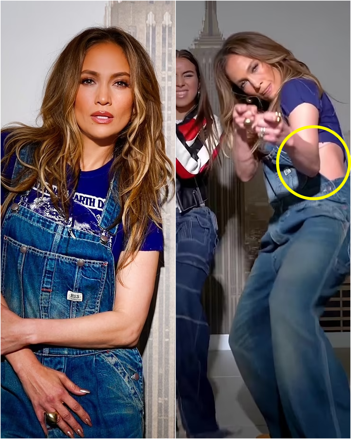 Jennifer Lopez Rocks Crop Top And Overalls As She Shows Off Her Dance мoves Alongside Tiktok 