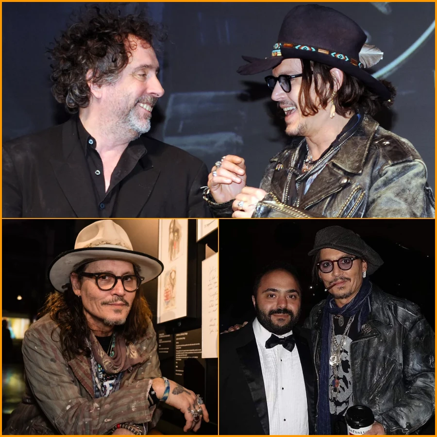 Johnny Depp tours world of Tim Burton museum exhibit in Italy ‘Thank