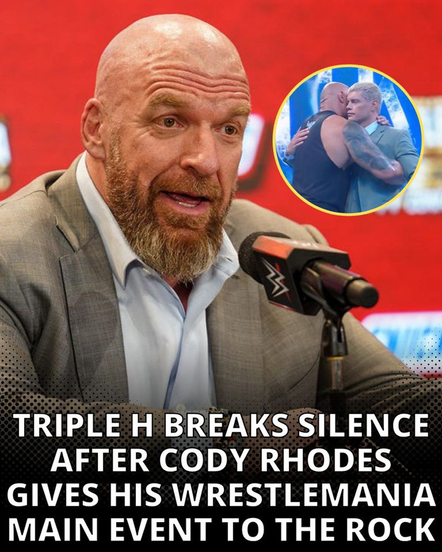 (X) Triple H breaks silence after Cody Rhodes seemingly gives away his ...