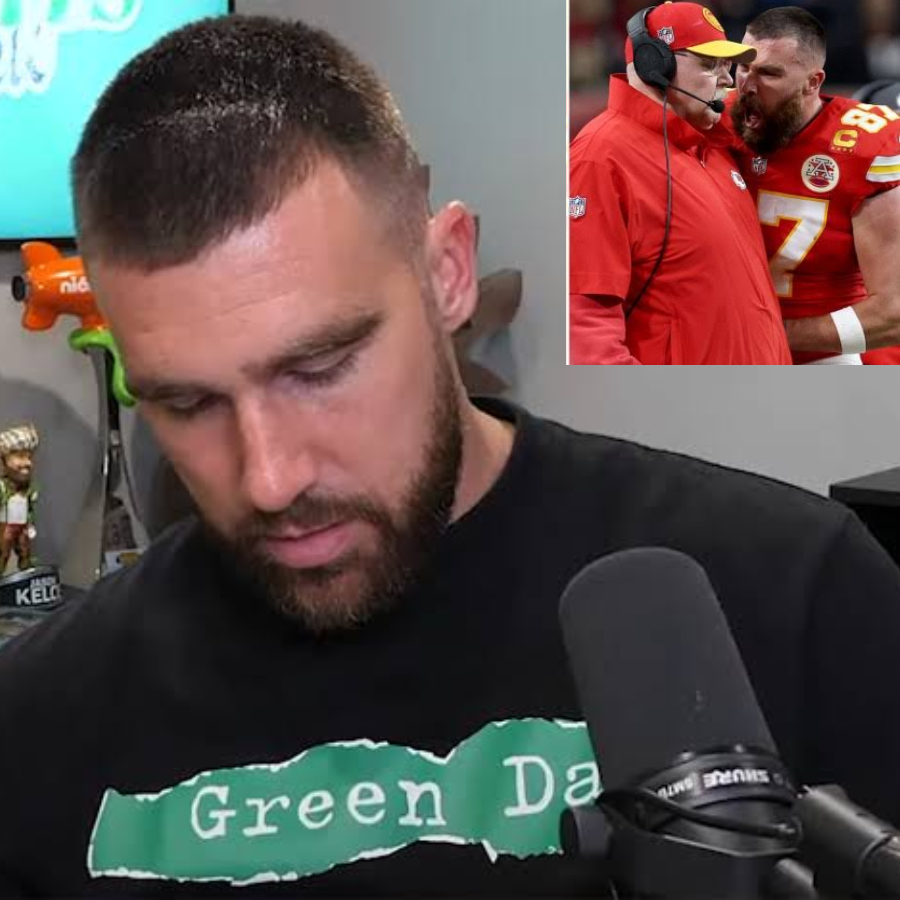 travis kelce super bowl meltdown video