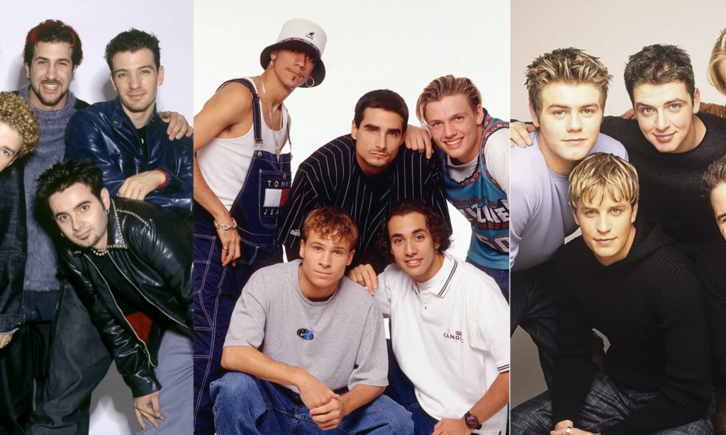 The Boy Bands of the 'TRL' Era, from *NSYNC, Backstreet Boys, to Blink(02)