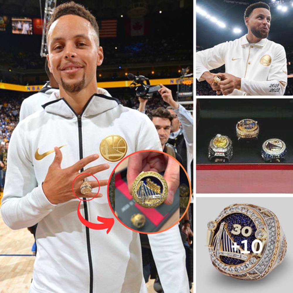 Discover the Championship rings collection of Steph Curry which your