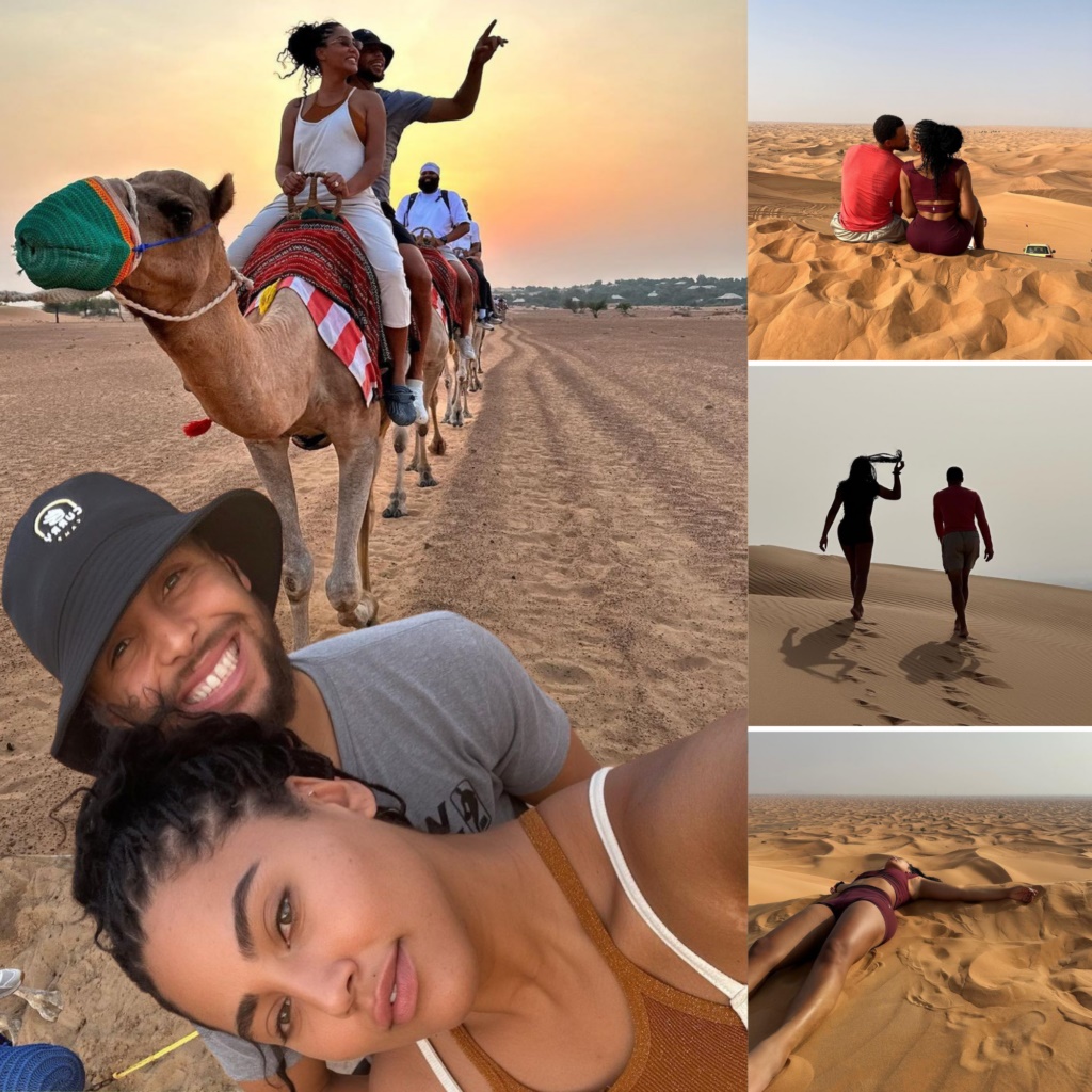 King & Queen in Saudi: Stephen Curry spends his free time with his wife ...