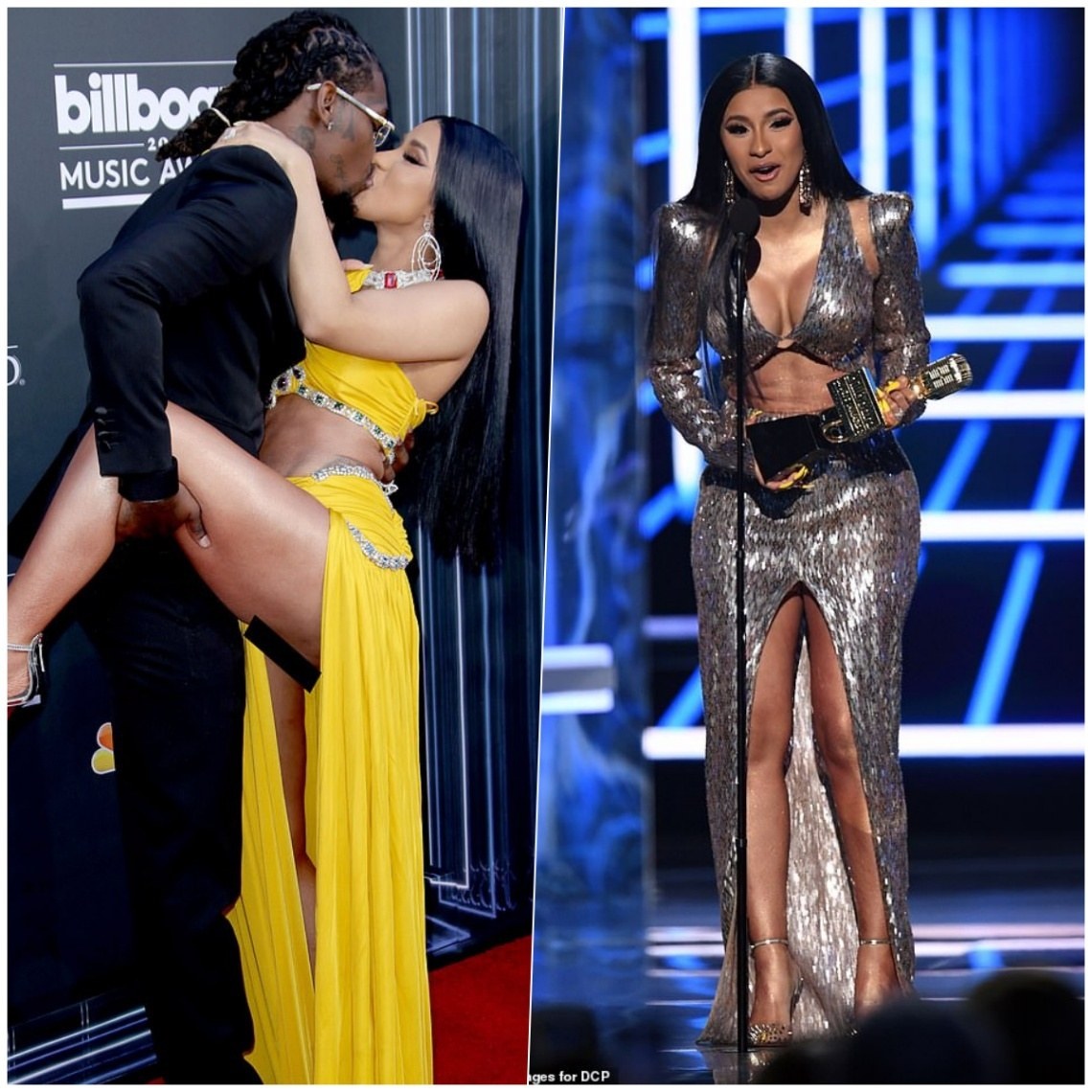Cardi B strips off to record VERY explicit video while backstage at