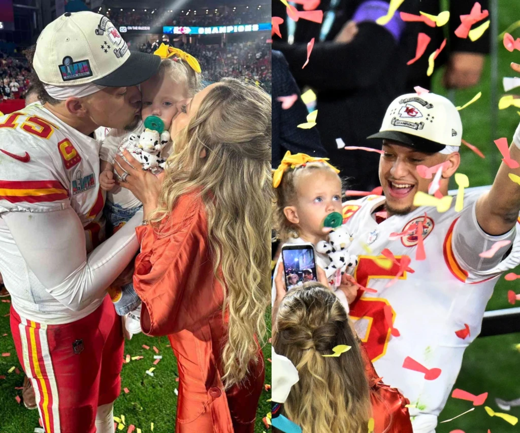 Patrick Mahomes and Wife Brittany Share First Photo of Son’s Face at
